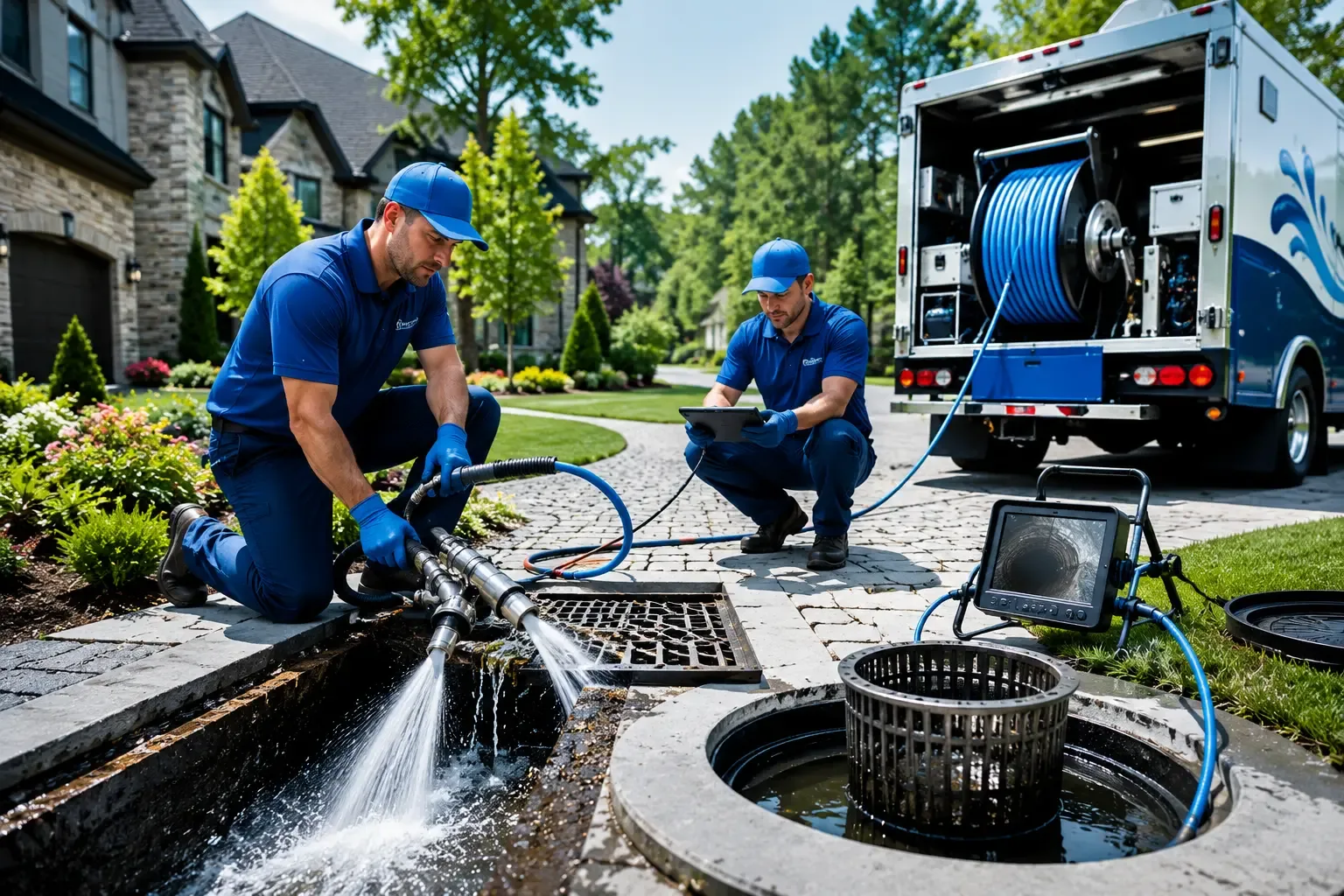 Local outdoor drain cleaning professionals in Taswell, IN